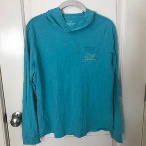 vineyard vines hooded shirt